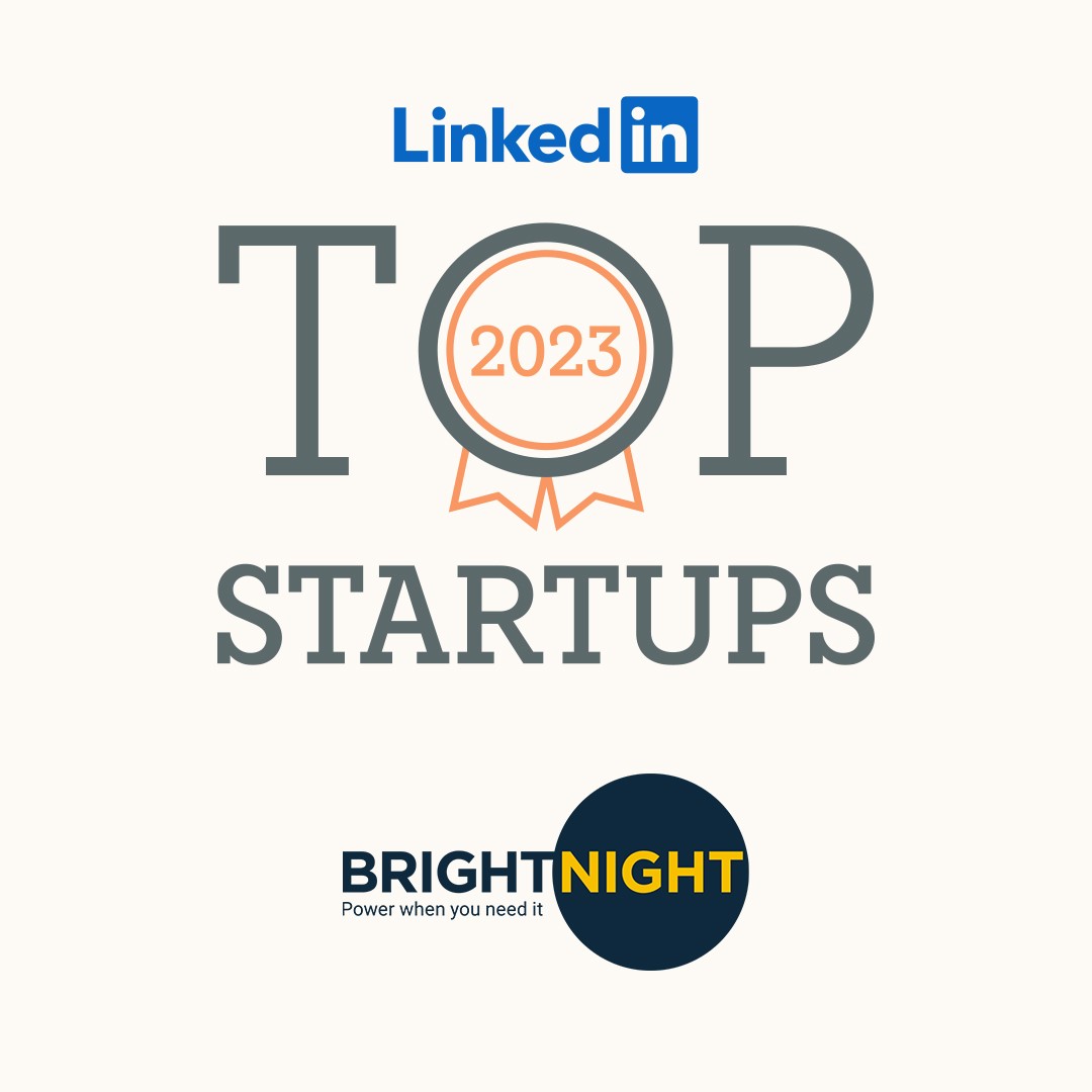 BrightNight Named a Top US Startup by LinkedIn BrightNight